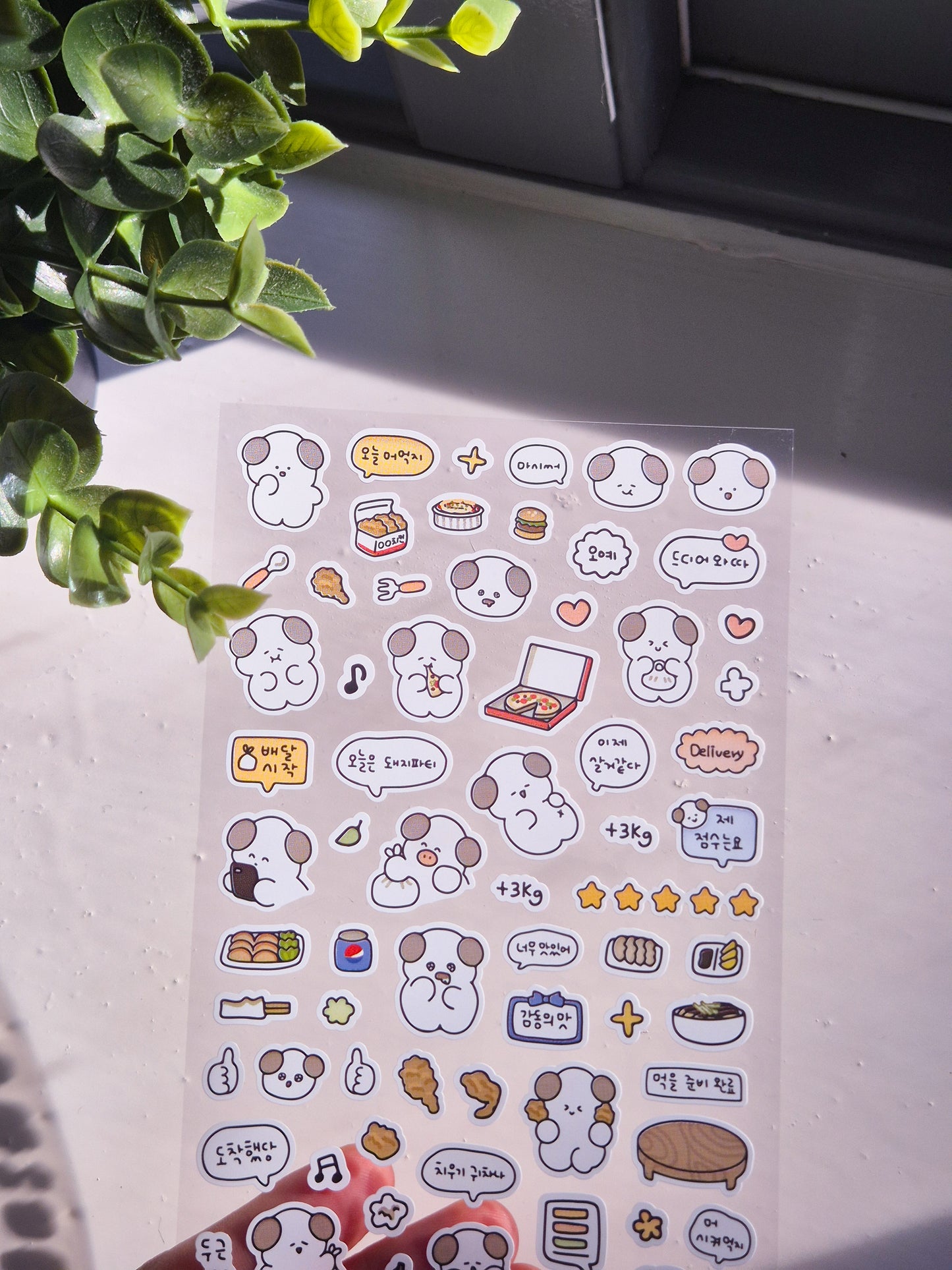 Foodie Friend Korean Sticker Sheet / s41