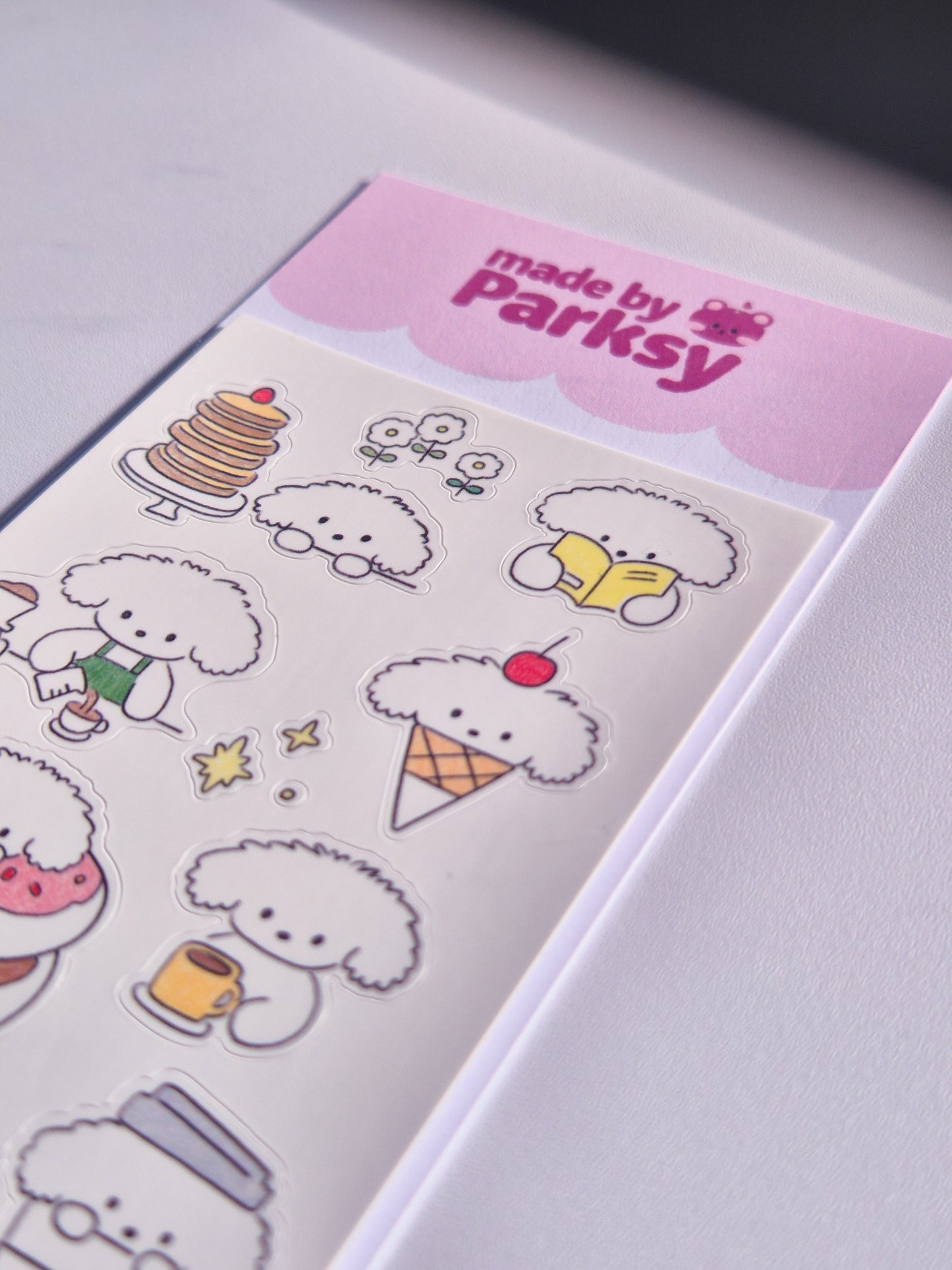 Puppies 3 Korean Sticker Sheet / S58