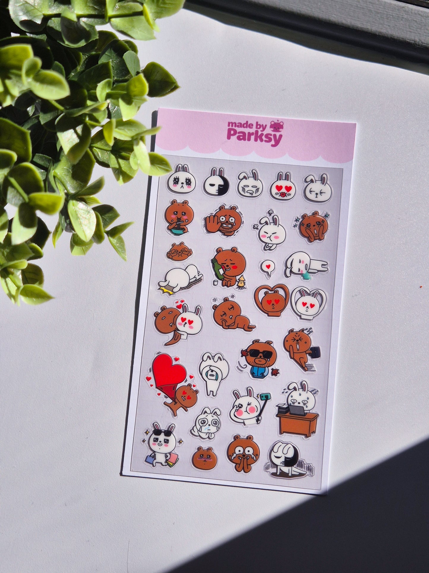 K-friends Korean Sticker Sheet / s34