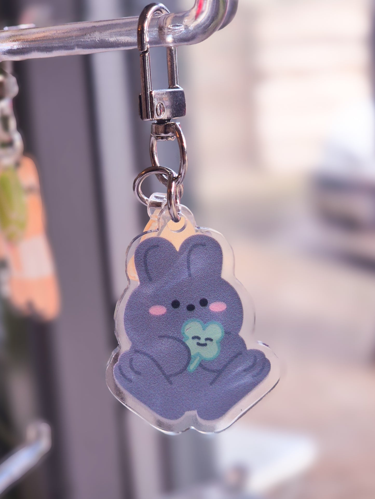 B grade keychains