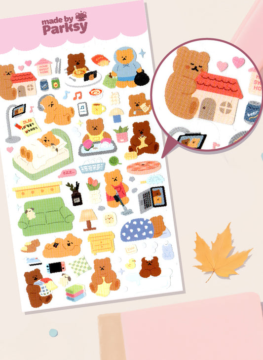 Home Reset Bears Stickers / s2