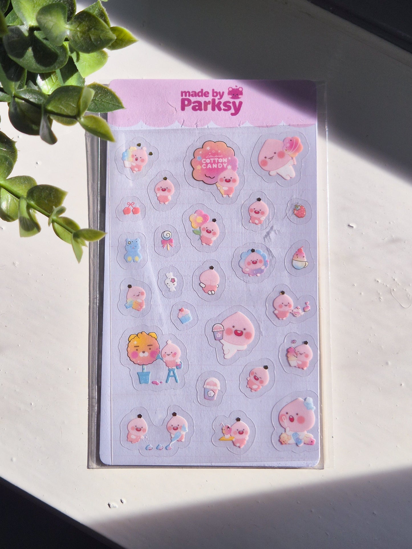 Peachy Korean Sticker Sheet  / S45