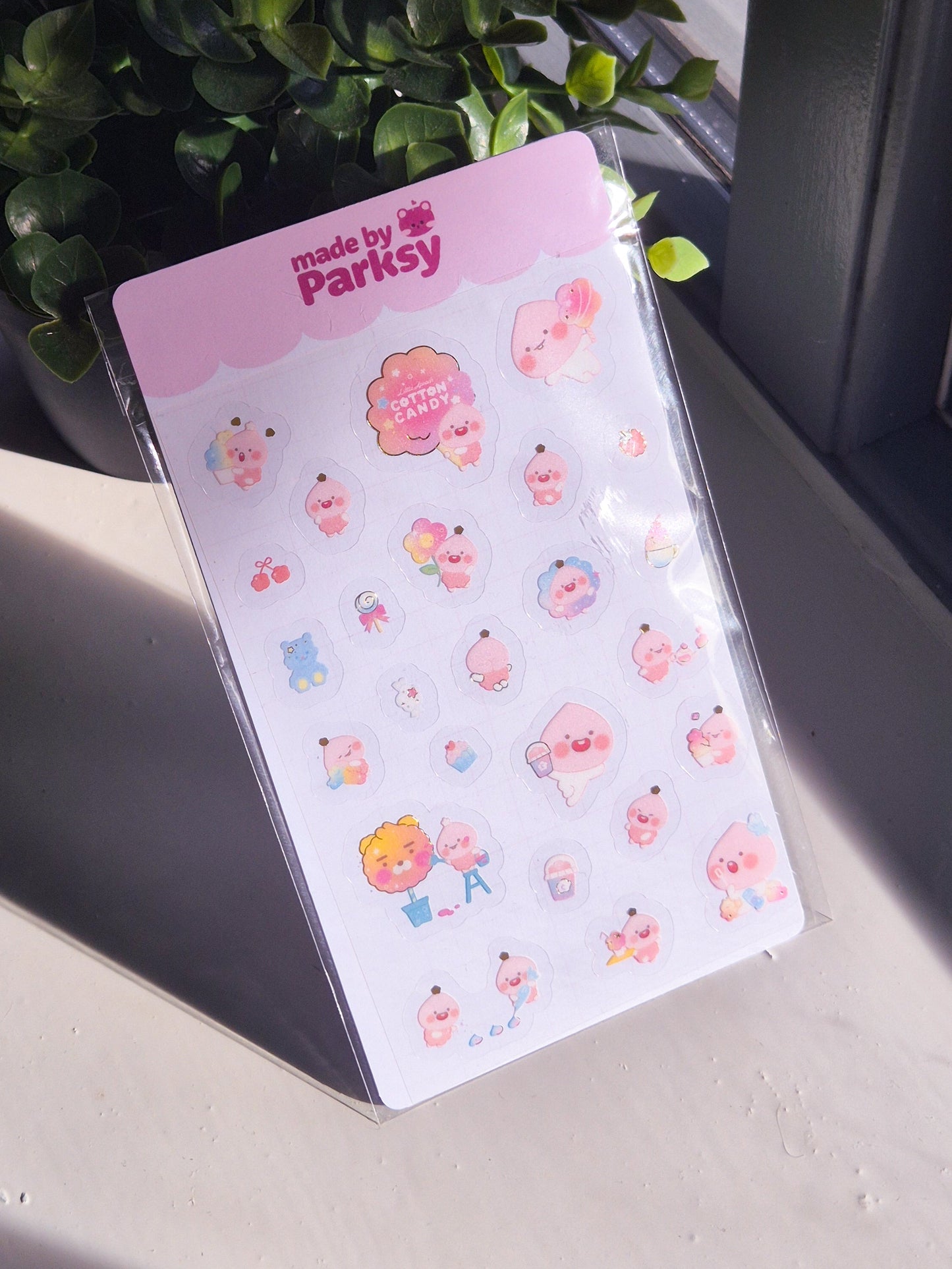 Peachy Korean Sticker Sheet  / S45