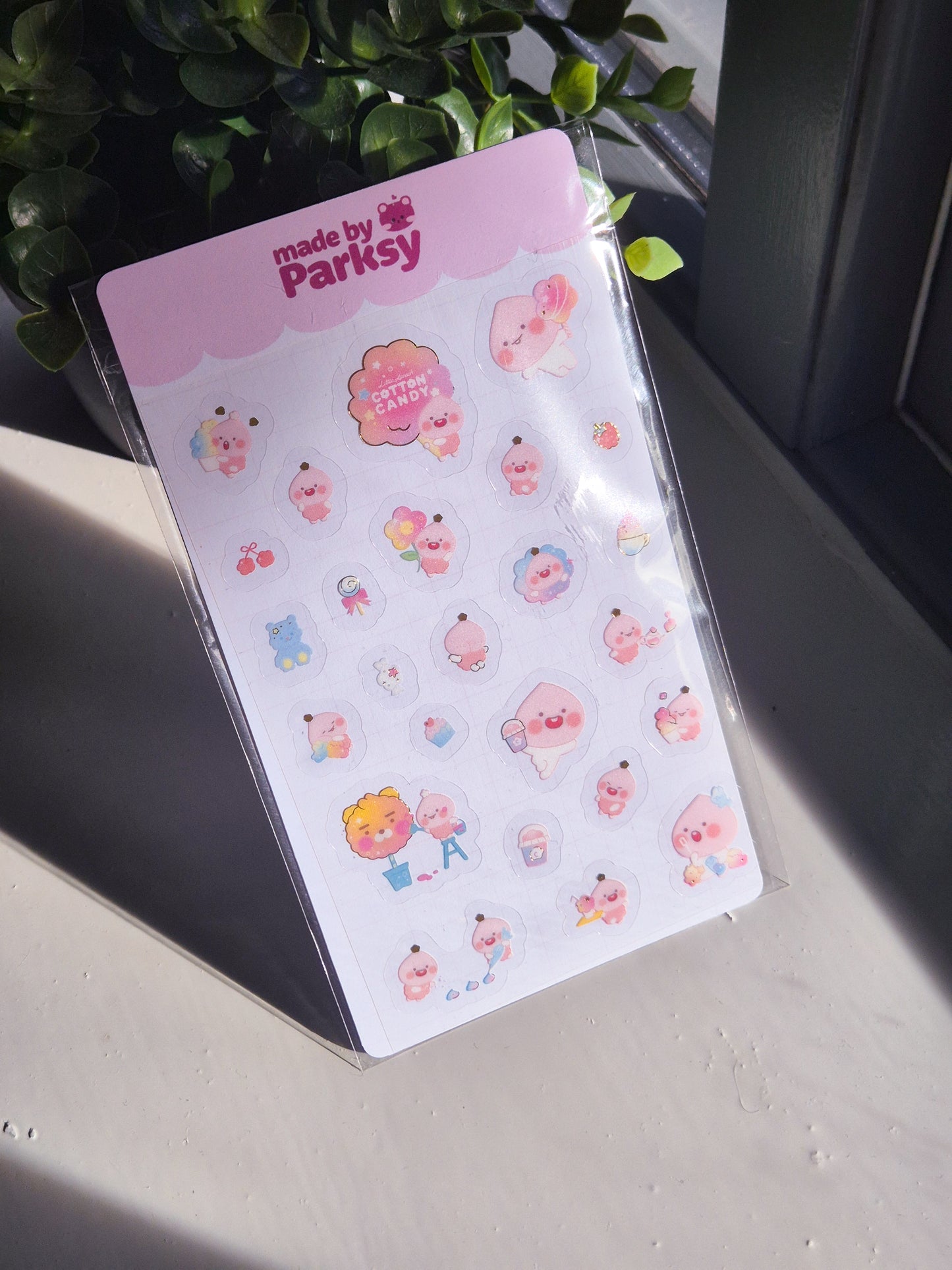 Peachy Korean Sticker Sheet  / S45