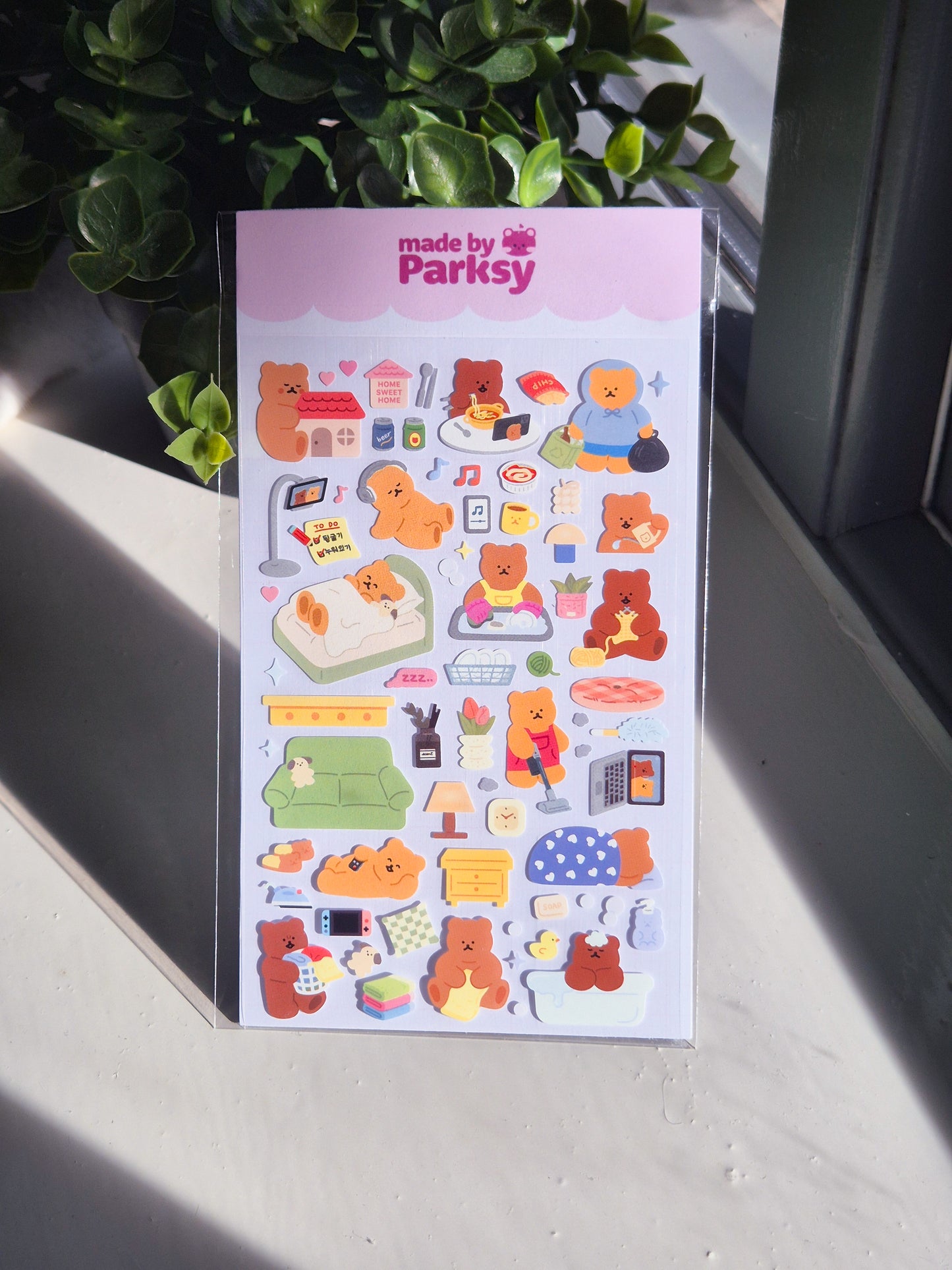 Home Reset Bears Stickers / s2