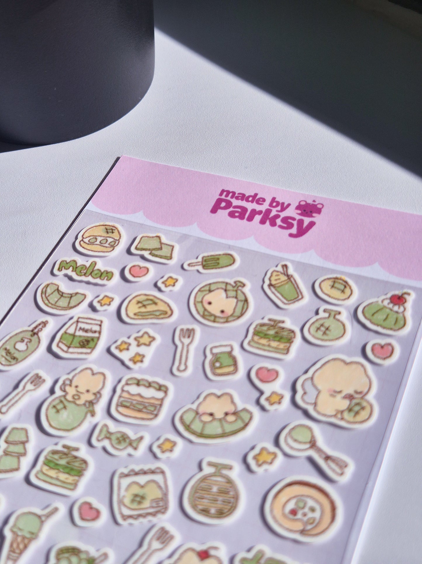 Journaling Melon friends Japanese Style Sticker Sheet  / s13