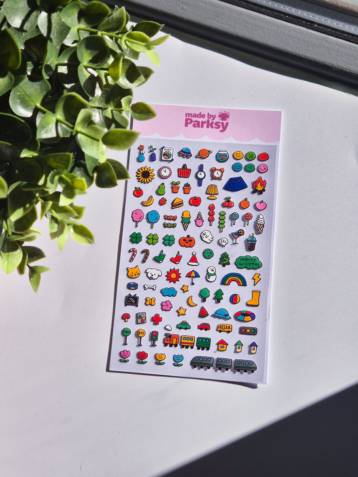 Journaling Essentials Korean Sticker Sheet  / s20