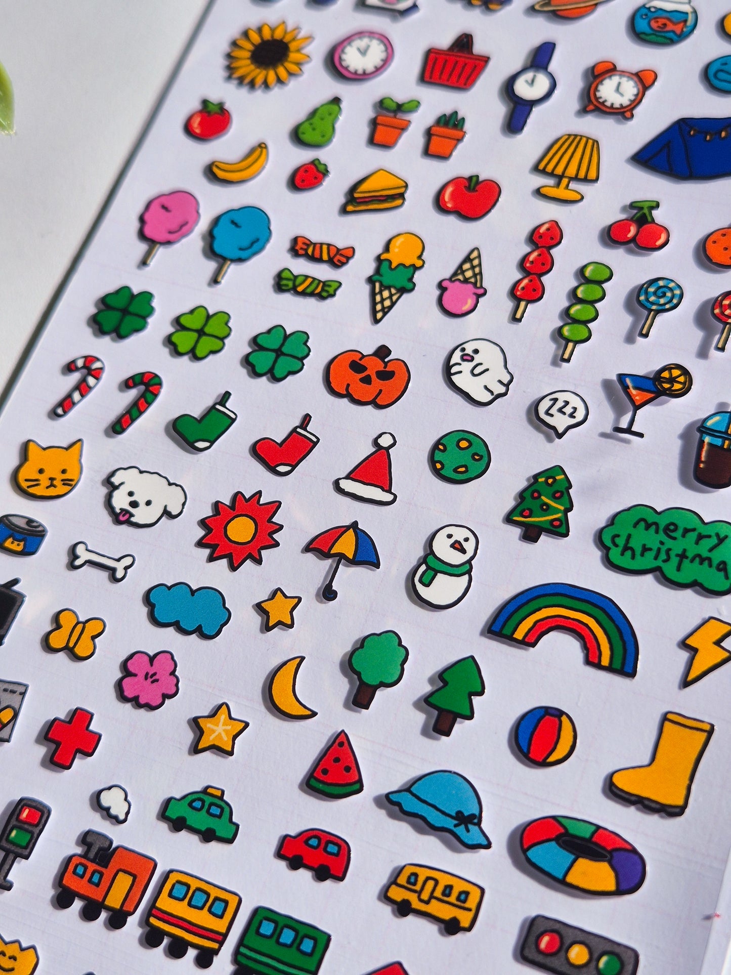 Journaling Essentials Korean Sticker Sheet  / s20