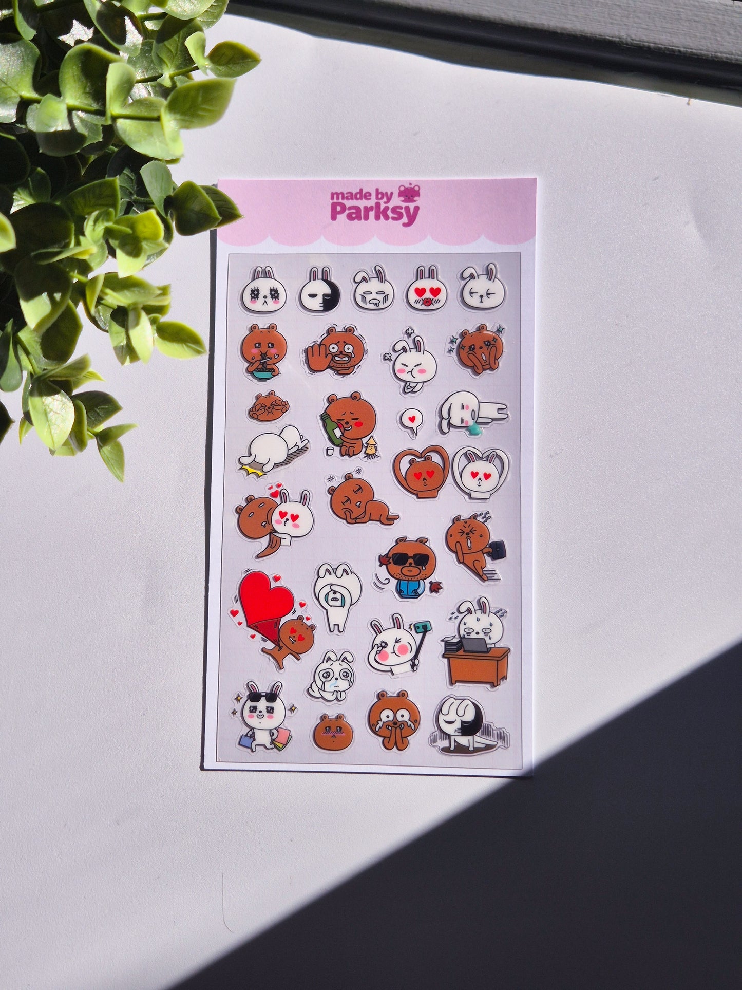 K-friends Korean Sticker Sheet  / s34