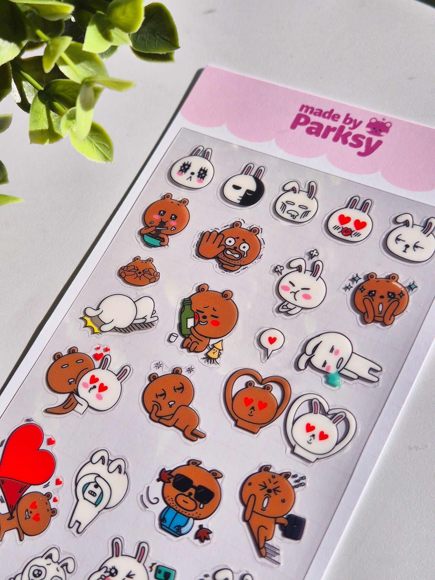 K-friends Korean Sticker Sheet  / s34