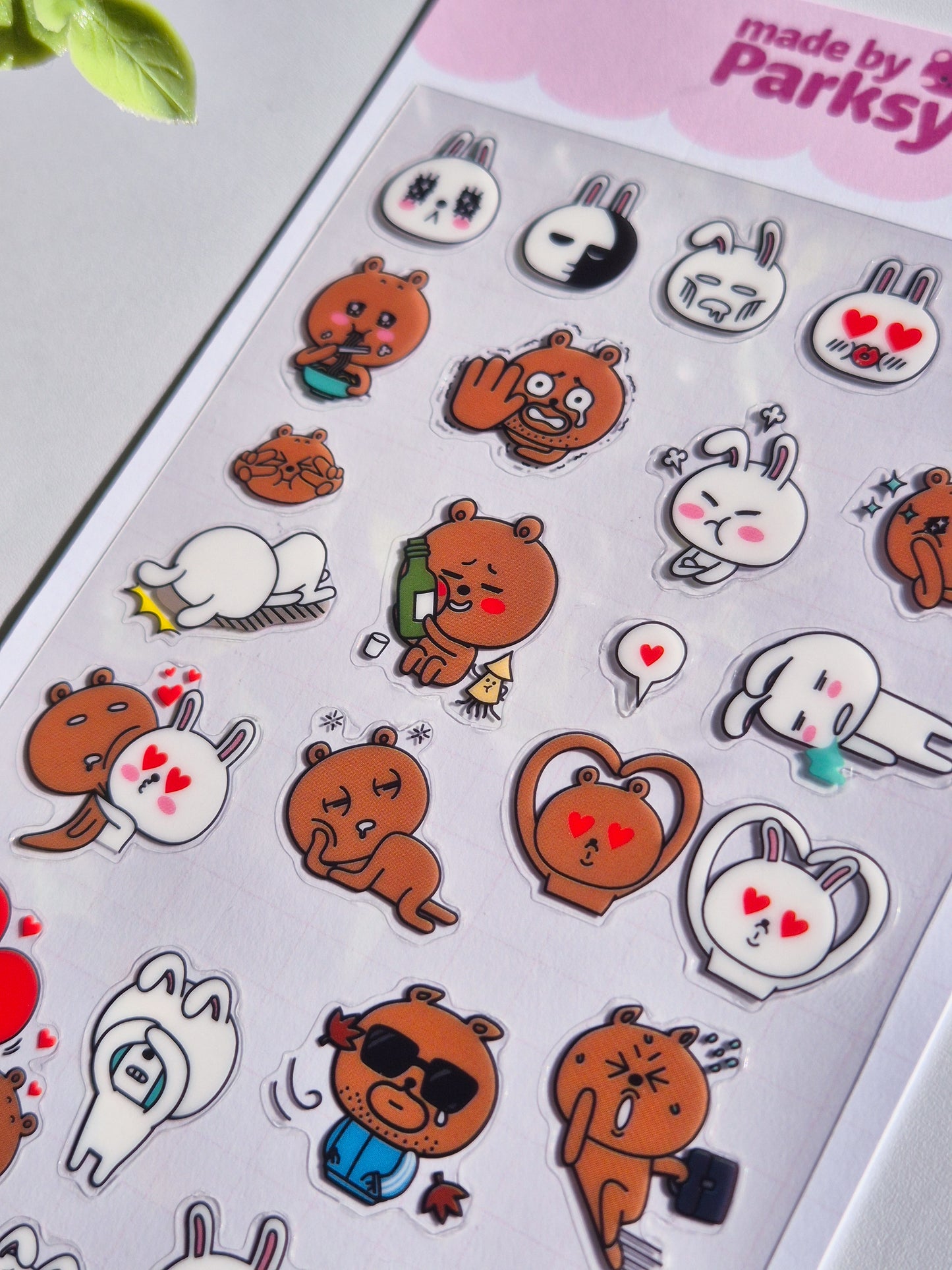 K-friends Korean Sticker Sheet  / s34