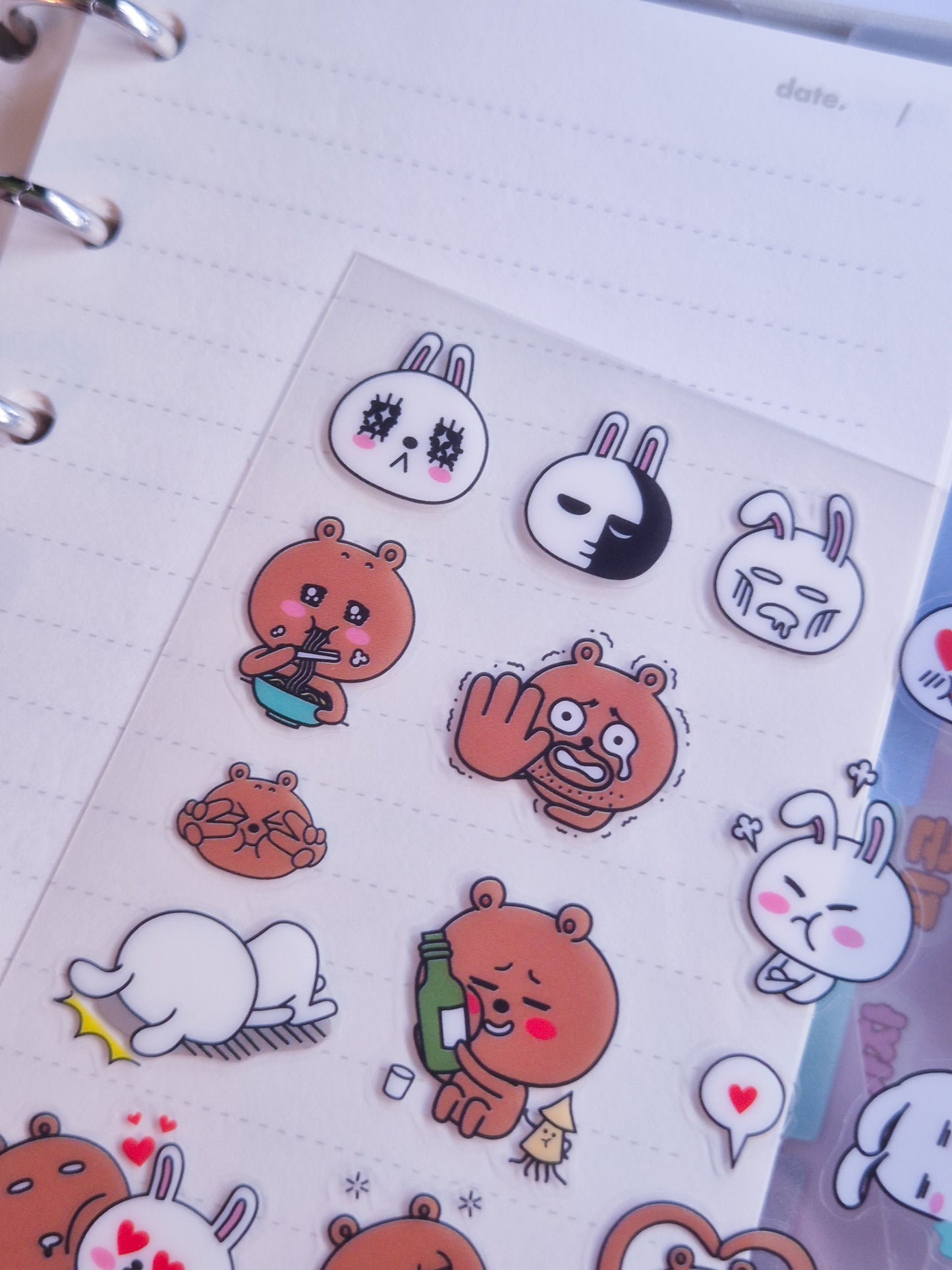K-friends Korean Sticker Sheet  / s34