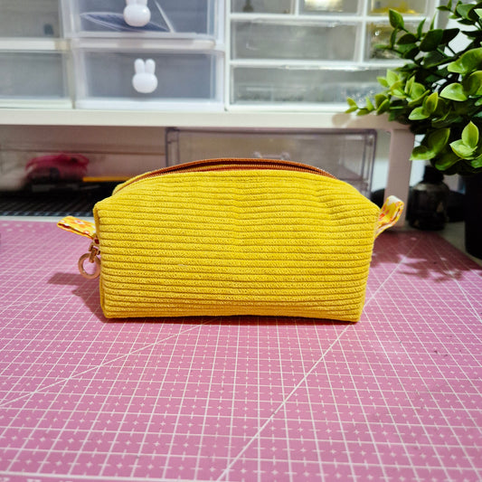 Sunny yellow Makeup Bag