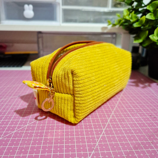 Sunny yellow Makeup Bag