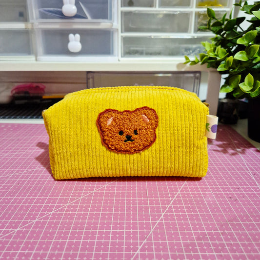 Fluffy Bear Makeup bag
