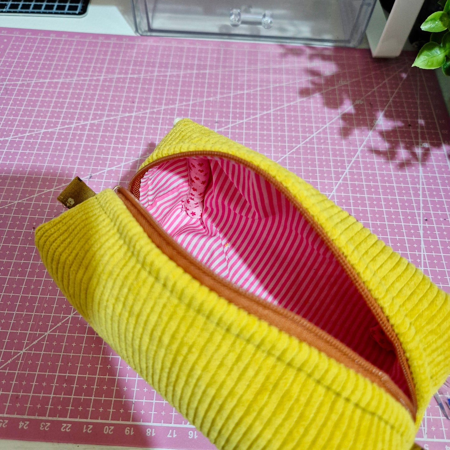 Fluffy Bear Makeup bag