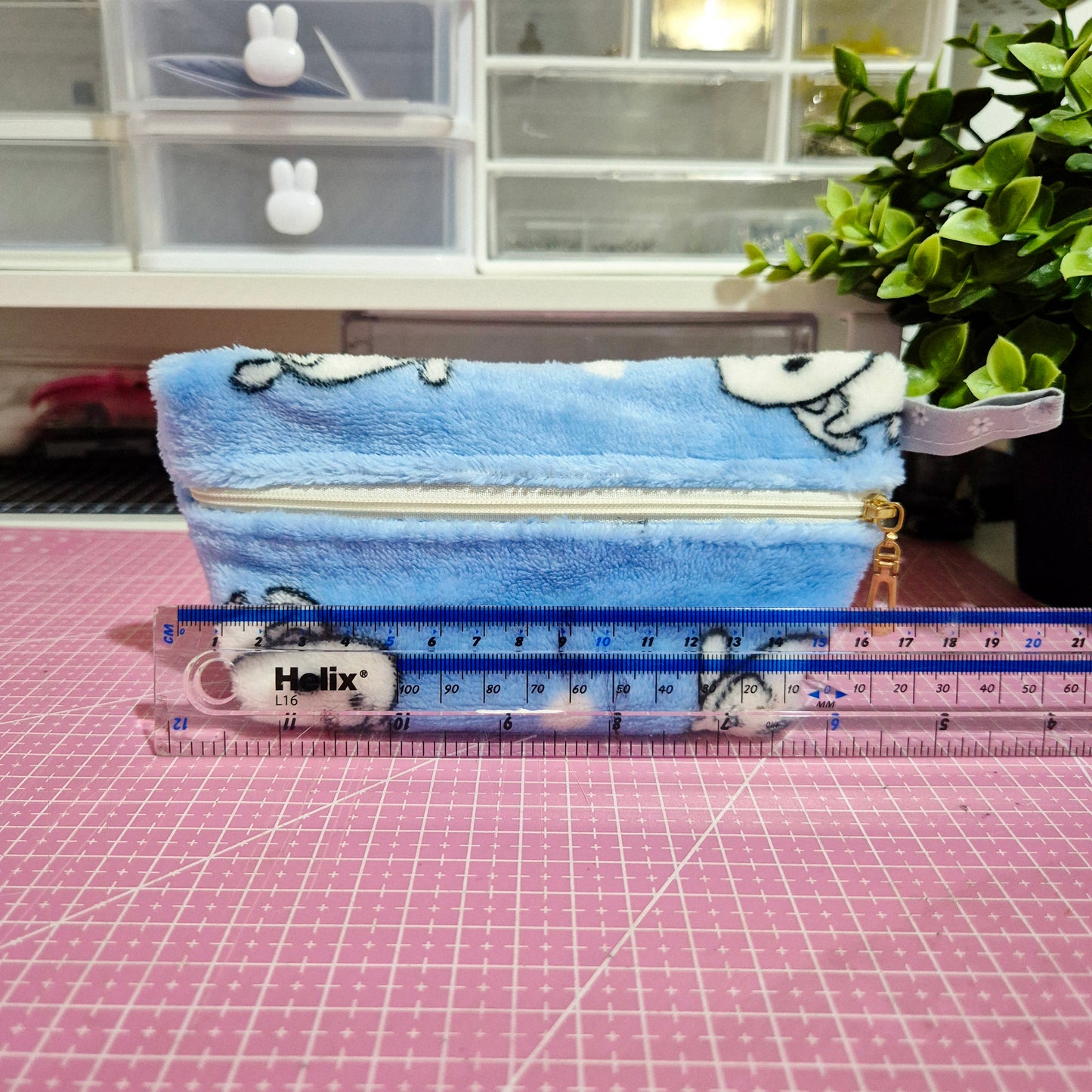 Everyday fluffy mini Makeup Bag