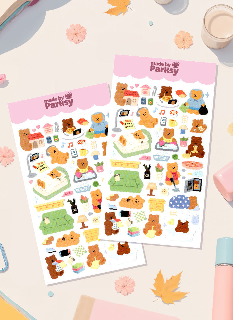 Home Reset Bears Stickers / s2