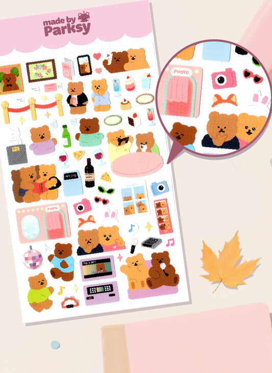 Day Out Bears Stickers / s1