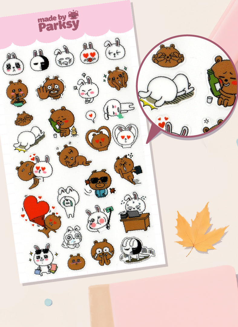 K-friends Korean Sticker Sheet  / s34