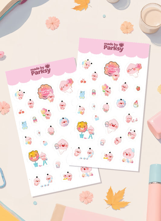 Peachy Korean Sticker Sheet  / S45