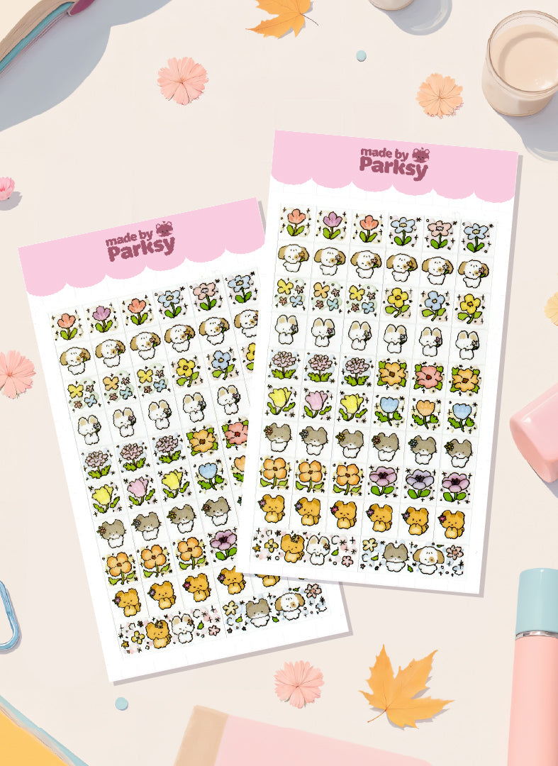 Journaling minis 3 Sticker Sheet  / s24