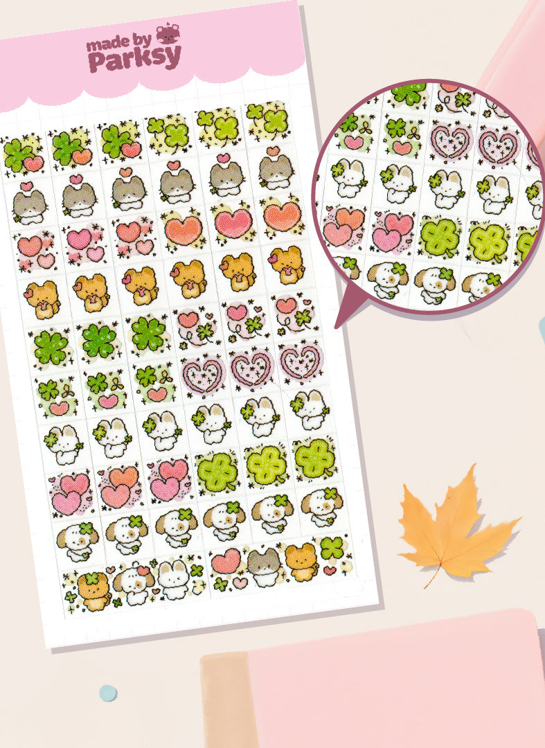 Journaling minis 4 Sticker Sheet  / s25