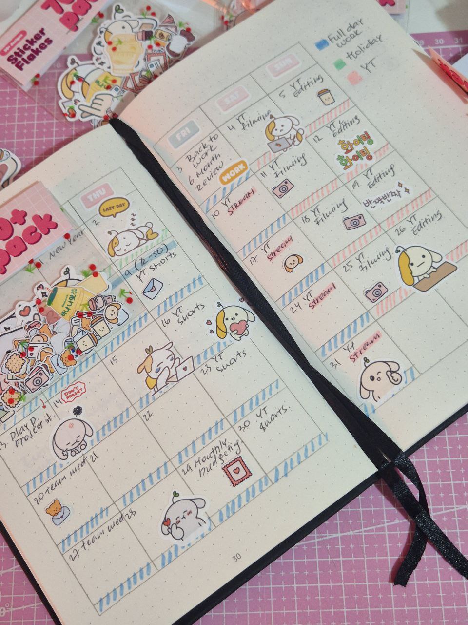 Sticker Flakes 70+ pcs