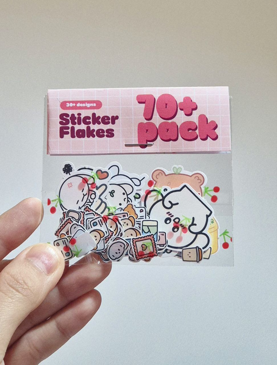 Sticker Flakes 70+ pcs