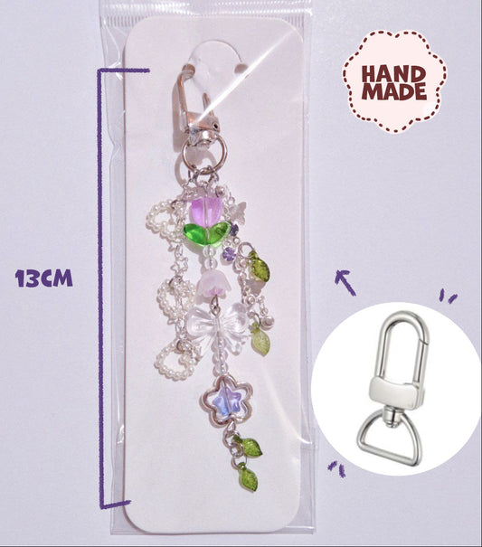 flower keychain